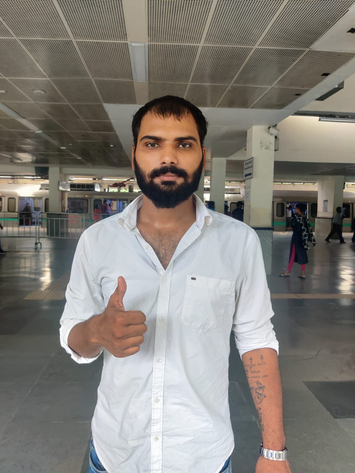 Before treatment result
